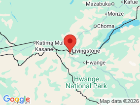 Map of Site Report: Victoria Falls, Zambia